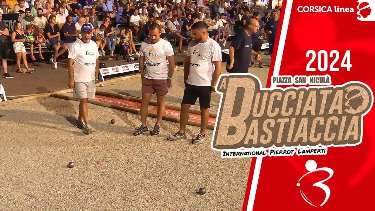 16ème LACROIX vs T MOLINAS : International à pétanque Pierrot Lamperti 2024 à Bastia (Haute-Corse)