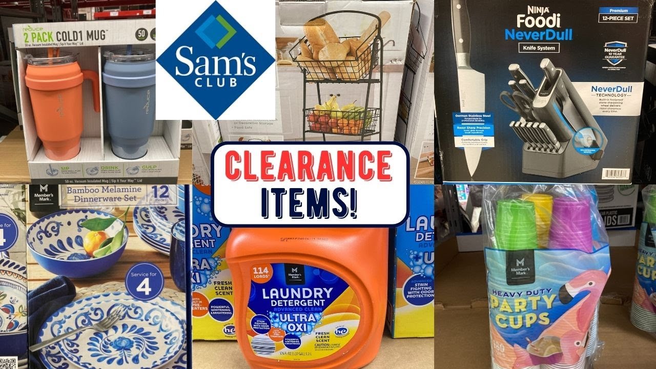 Sam's Club CLEARANCE Items!! YouTube