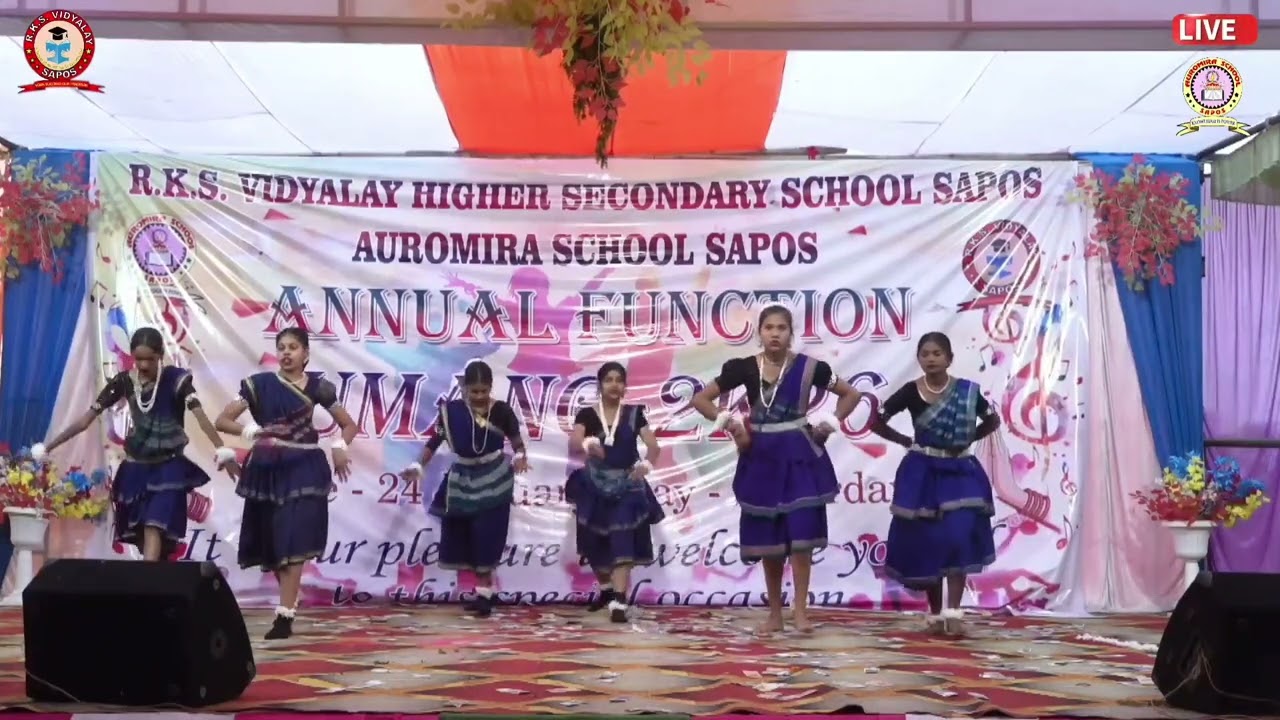 Rks vidyalaya Auromira school sapos