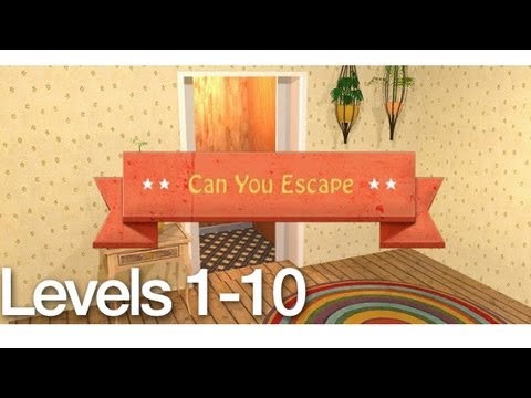 Can You Escape Walkthrough Levels 1-10