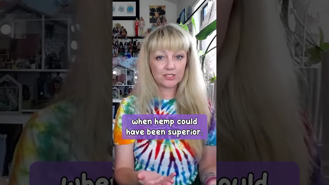 Anything plastic could be made of hemp, so why isn’t it? 