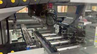 Automatic Bussing machine PV cell string interconnection