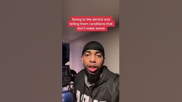 Telling the dentist conditions that don’t make sense😅 #shorts