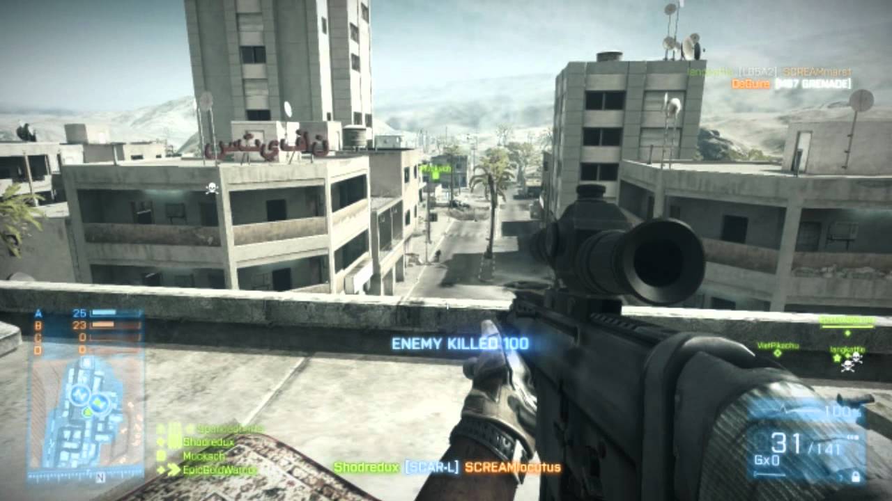 Battlefield 3 Scar-L Wiki Video