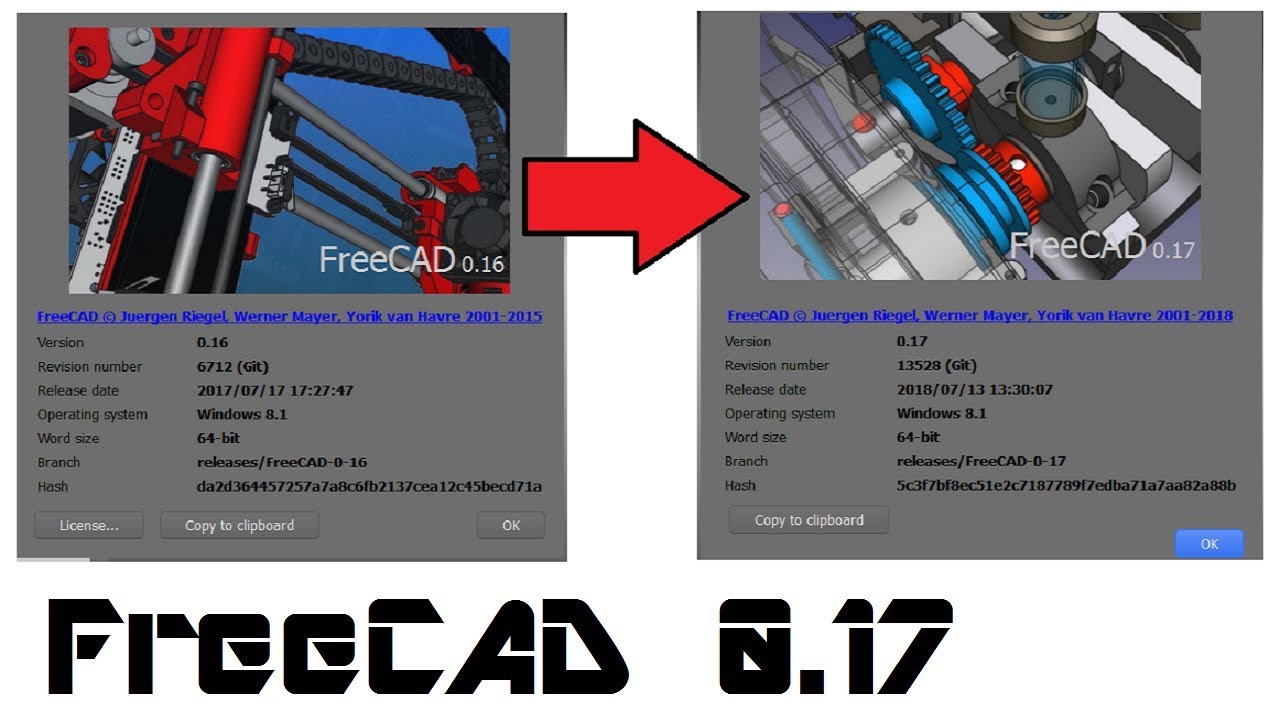 TÉLÉCHARGER FREECAD 0.17