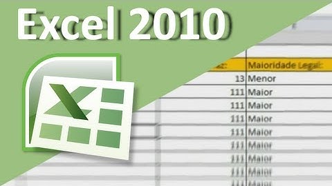 Aula Excel 2010 Intermediário / Avançado (Aula 2) -Validando Células / Operação com Datas