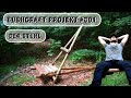 Bushcraft Camp Projekt #001 - Stuhl selber bauen - Axt Messer - Outdoor Survival Camping | Deutsch
