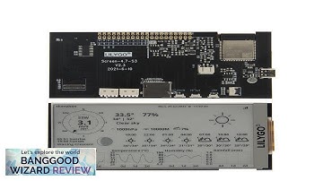 LILYGO T5 4.7 Inch E-paper V2.3 ESP32-S3 Display Screen Module Board Support Review