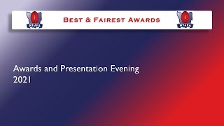 2021 NTJFA Best and Fairest Awards