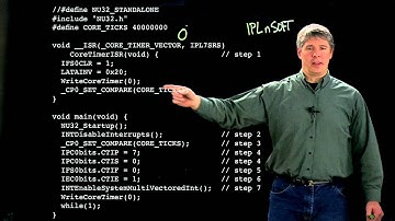 (OLD VERSION) PIC32 interrupt code example (Kevin Lynch)
