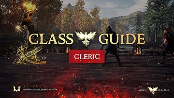 Cleric Skills - Alpha One | Level 1-10 [Ashes of Creation]