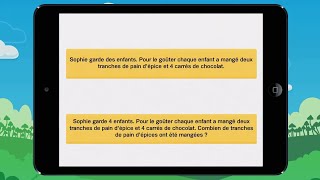Vidéo 3 Clique sur l'énoncé d'un problème Exemple2