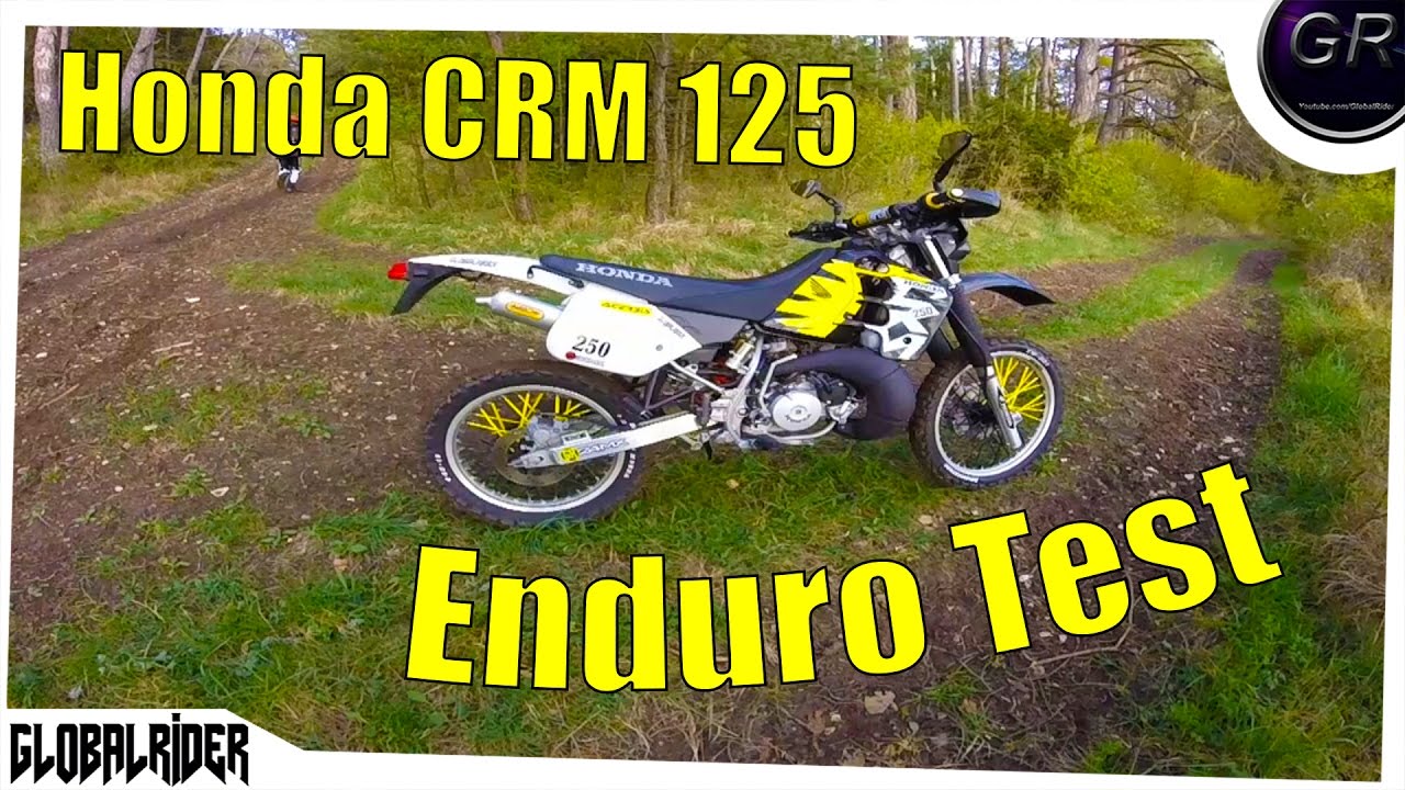 Honda Crm 125 Enduro Test Hd Youtube