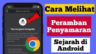Cara Melihat Riwayat Peramban Incognito di Android  | Hapus Riwayat Penjelajahan Penyamaran Chrome