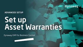 Dynaway EAM for Business Central: Asset Warranties Setup