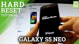 Hard Reset SAMSUNG G903F Galaxy S5 Neo - Wipe Data by Factory Reset screenshot 5