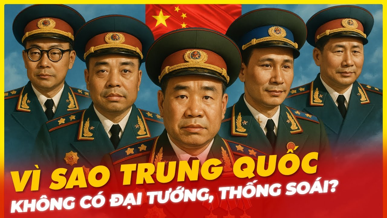 Outline Video VÌ SAO TRUNG QUỐC KHÔNG CÓ ĐẠI TƯỚNG, THỐNG SOÁI?