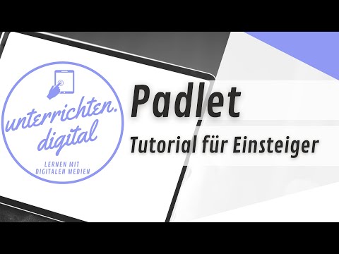 Padlet Tutorial - Unterricht online