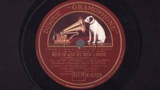 André Bastien et son Orchestre Musette - Méfie-toi bien des mots d'amour - 1932