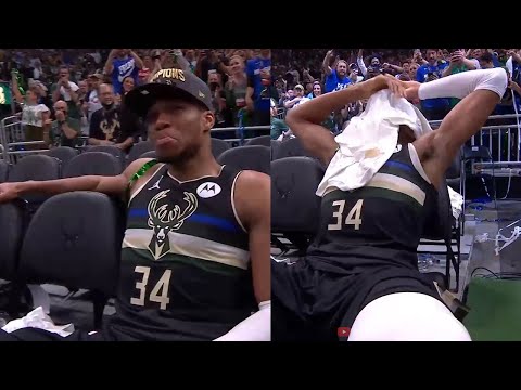 Giannis when he realized he was going to become a NBA Champion