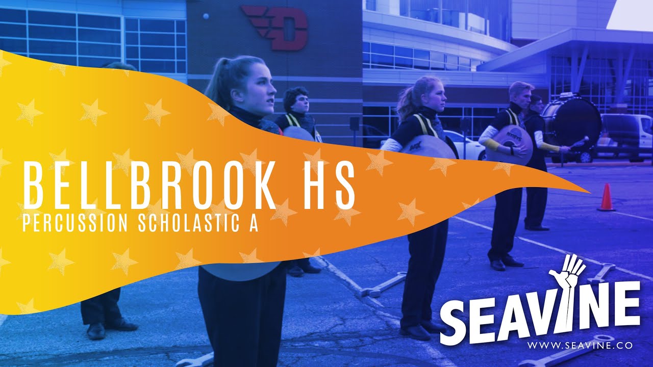 Bellbrook High School Cymbal Line 2019 Prelims In the Lot with Seavine