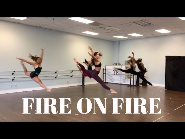 Lyrical Dance - Fire on Fire class=