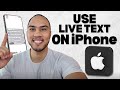 How to Use Live Text on iPhone (Copy and Paste Text from Photos or Camera)