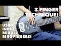 How to Play with 3 Finger Technique! - Exercises and Applications to Get You Started
