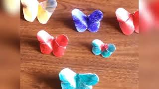 Diy craft: How to make paper butterfly|| very easy craft|| princess jannat..