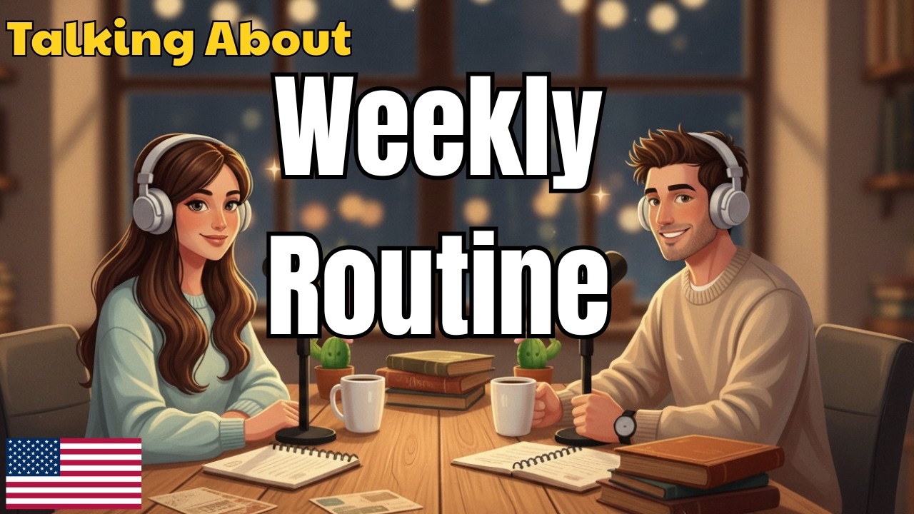 Talking About Weekly Routine | Learn English with Podcast | English Conversation Practice