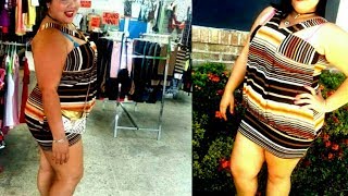 Latina BBW fashion shopping outfit ideas for thick shapes make up hair styles 4