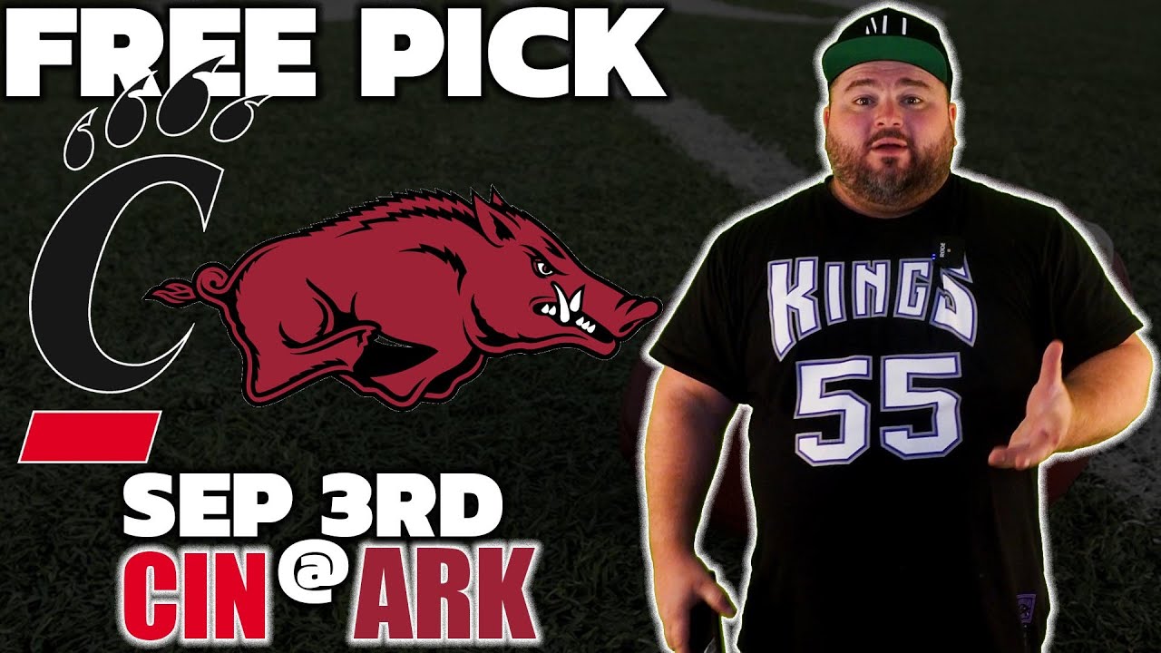 Arkansas Vs Cincinnati College Football Week 1 Predictions The arkansas-vs-cincinnati-college-football-week-1-predictions-the