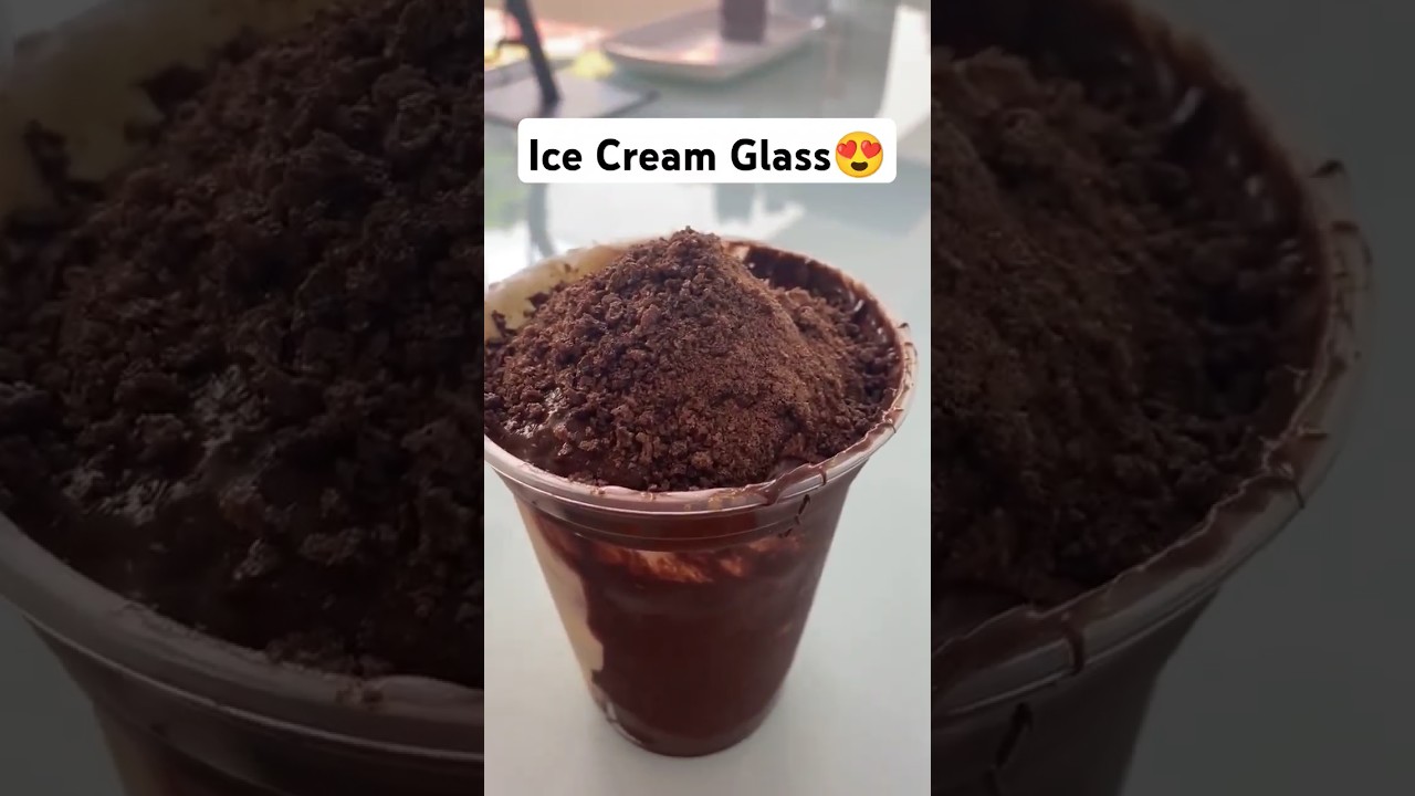 Ice Cream Glass😍 