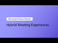 Harness the power of teams rooms and intelligent devices for immersive hybrid meetings  od15