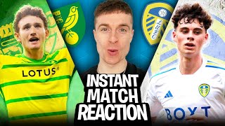 Norwich City 0-0 Leeds United - INSTANT ANALYSIS With Ian And Conor