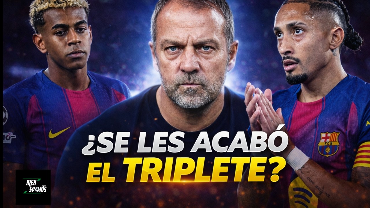 Adiós al TRIPLETE para el Barcelona: ¿Podrán GANAR LALIGA y la Champions League?