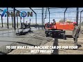 Mirror-Like Floors Made Simple | HA200-4 Medium Telescopic Boom Laser Screed
