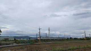 2021/06/23 136次普悠瑪號 2203次區間車 永靖北通過