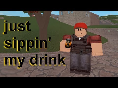 Crackin A Cold One In Arsenal Roblox Youtube
