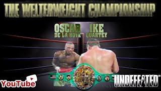 Oscar De La Hoya vs Ike Quartey highlights (Epic boxing War)