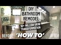 HOW TO | DIY Bathroom remodel went VIRAL 10+ MILLION views - “That escalated quickly”