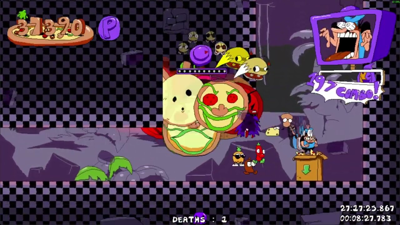 Pizza Tower - John Gutter Lap 12 P Rank