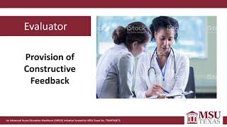 Overview of Preceptor Roles   Edited again