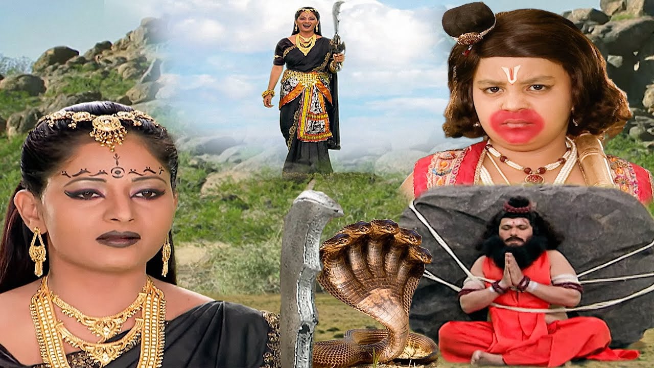 लक्ष्मण जी ने क्यों शूर्पणखा का नाक काट दिया,बजरंगबली और शूर्पणखा युद्ध ?Jai Bajrangbali Full Movie