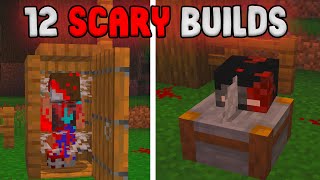 The MOST SCARY buildings hacks in Minecraft...