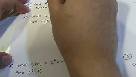 F4 Addmath KSSM Chapter 1: Functions (1.2 Composite & 1.3 Inverse)