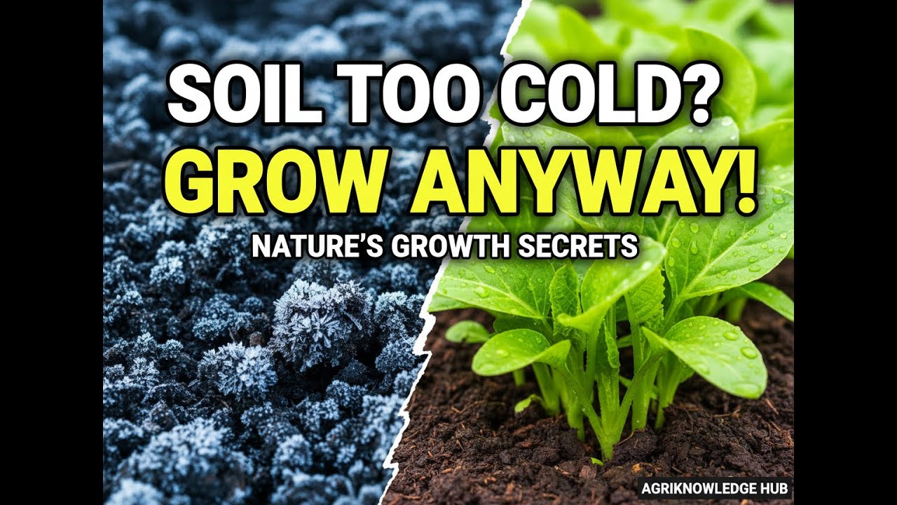 Быстро выращивайте урожай в холодной почве – природные секреты, о которых вам не расскажут фермеры.
