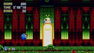 Sonic Mania - Stardust Speedway Zone Act 1 mini boss fight Resimi