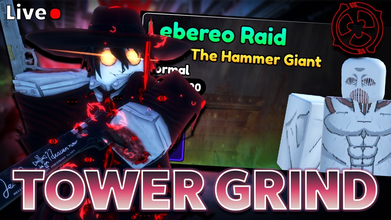 ELEMENTAL TOWER SOLO GRIND!!!! | Anime Vanguards!