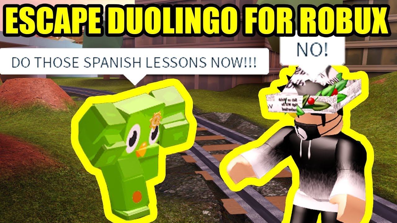 Escape Duolingo Owl For Robux Challenge Roblox Jailbreak Youtube - jailbreak tree roblox